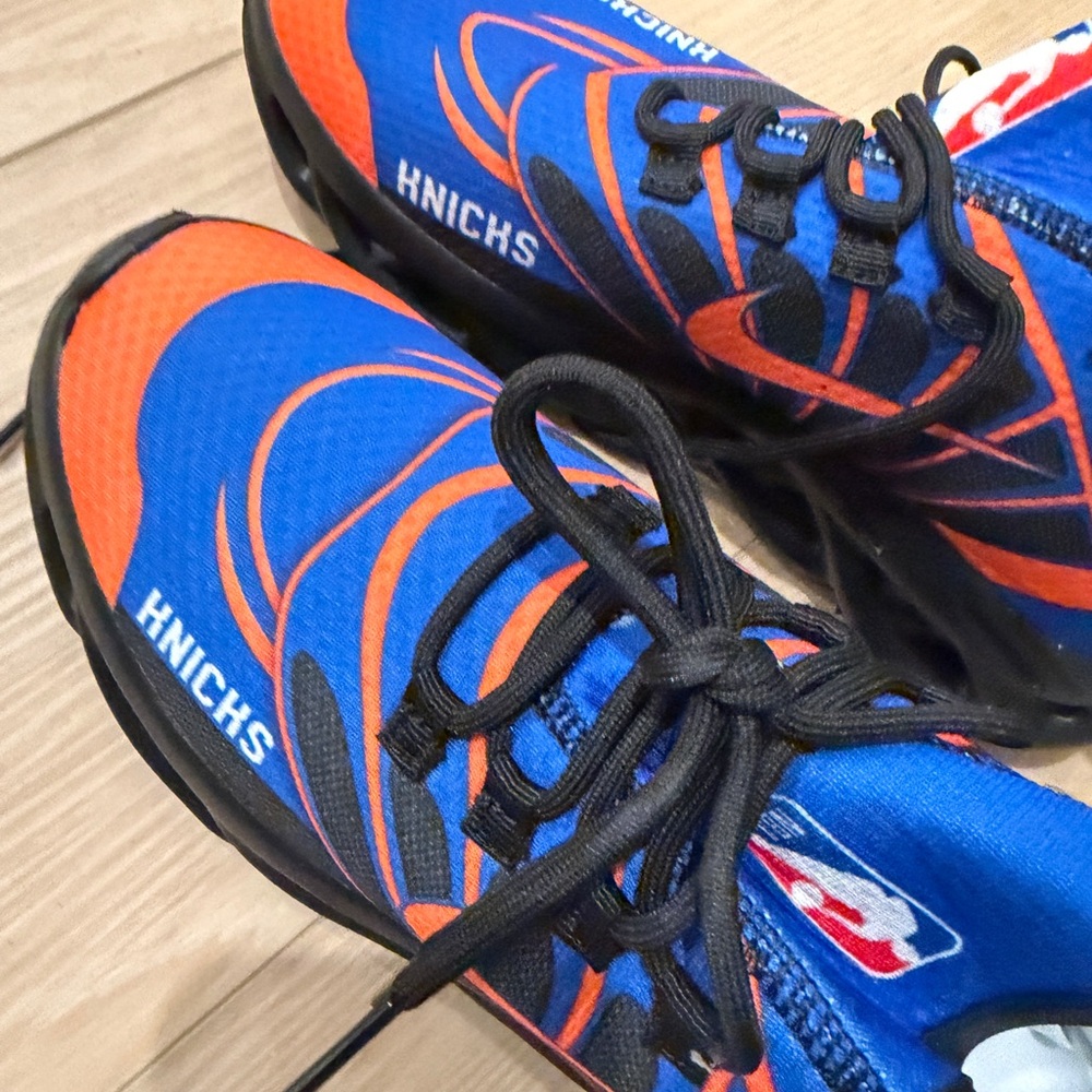 Knicks sneakers - Blue and Orange!!!!NBA!!! - Picture 2 of 5
